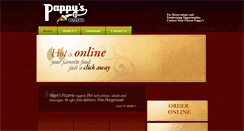 Desktop Screenshot of pappyspizzeria.com